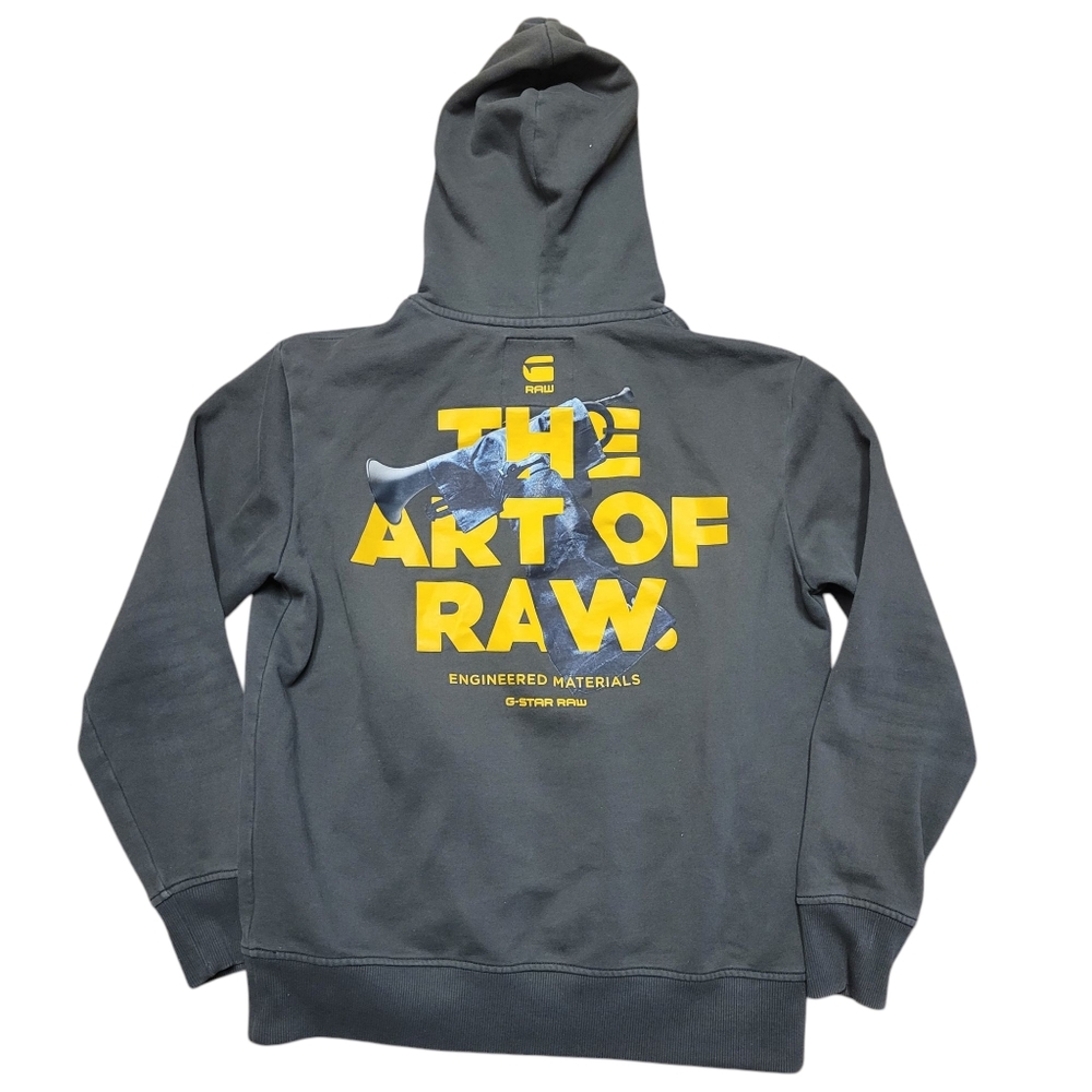 G-Star Raw "The Art of Raw" Boys Hoodie Sz L